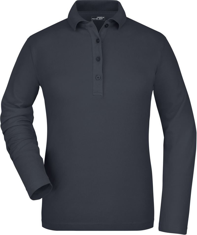 James & Nicholson | JN 180 Ladies' Stretch Piqué Polo long-sleeve