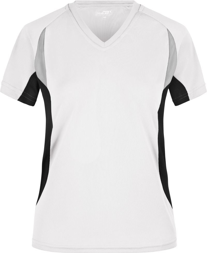 James & Nicholson | JN 390 Ladies' V-Neck Running Shirt