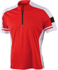 James et Nicholson | JN 452 Chemise de vélo pour homme avec 1/2 zip