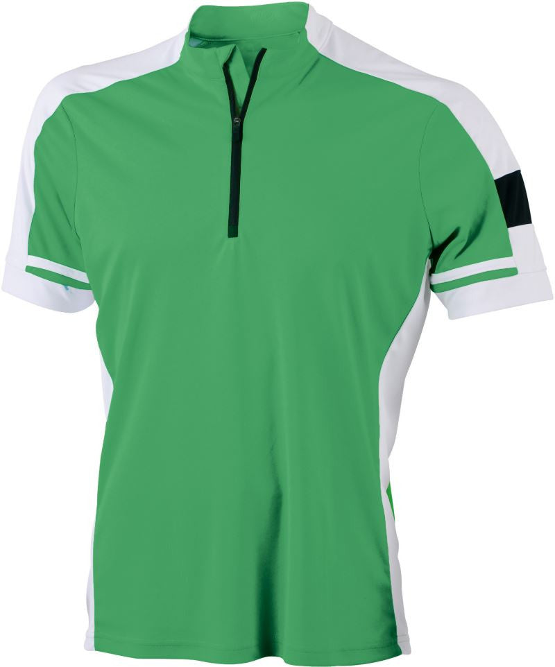James et Nicholson | JN 452 Chemise de vélo pour homme avec 1/2 zip