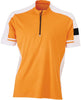 James et Nicholson | JN 452 Chemise de vélo pour homme avec 1/2 zip