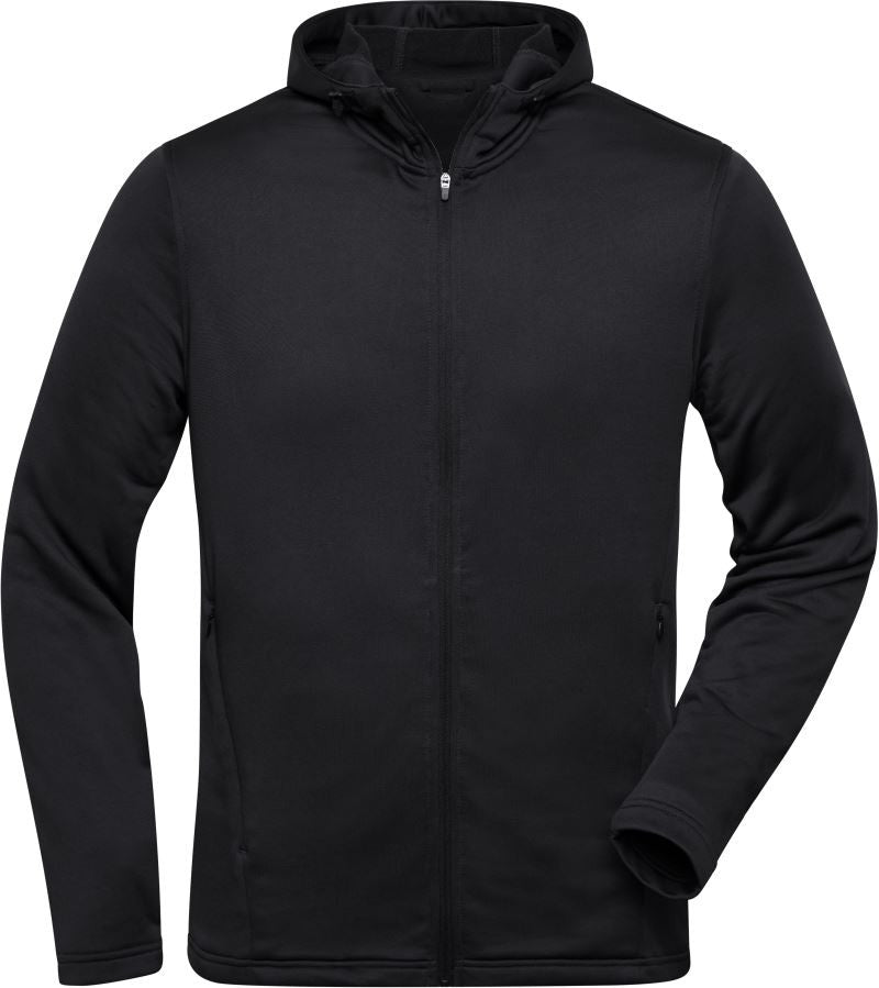 James et Nicholson | JN 532 Sweat à capuche sport pour homme avec fermeture éclair
