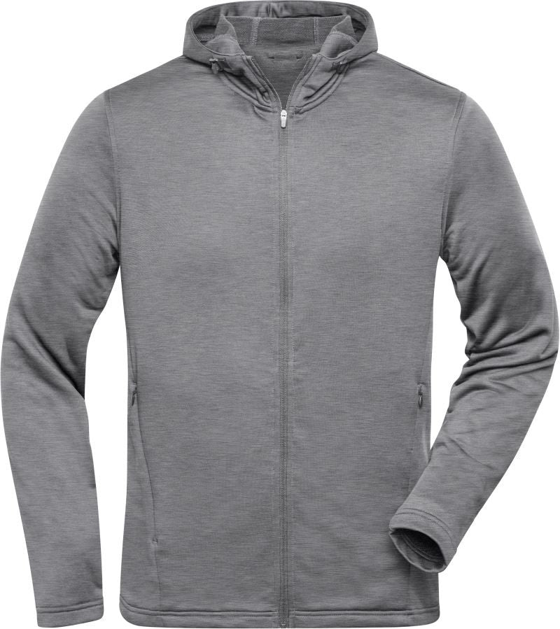 James et Nicholson | JN 532 Sweat à capuche sport pour homme avec fermeture éclair