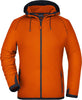 James et Nicholson | JN 570 Veste polaire à capuche pour femme avec motif losanges