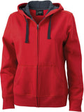 James & Nicholson | JN 594 Heavy Ladies' Hooded Jacket