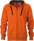 James & Nicholson | JN 595 Heavy Men's Hooded Jacket