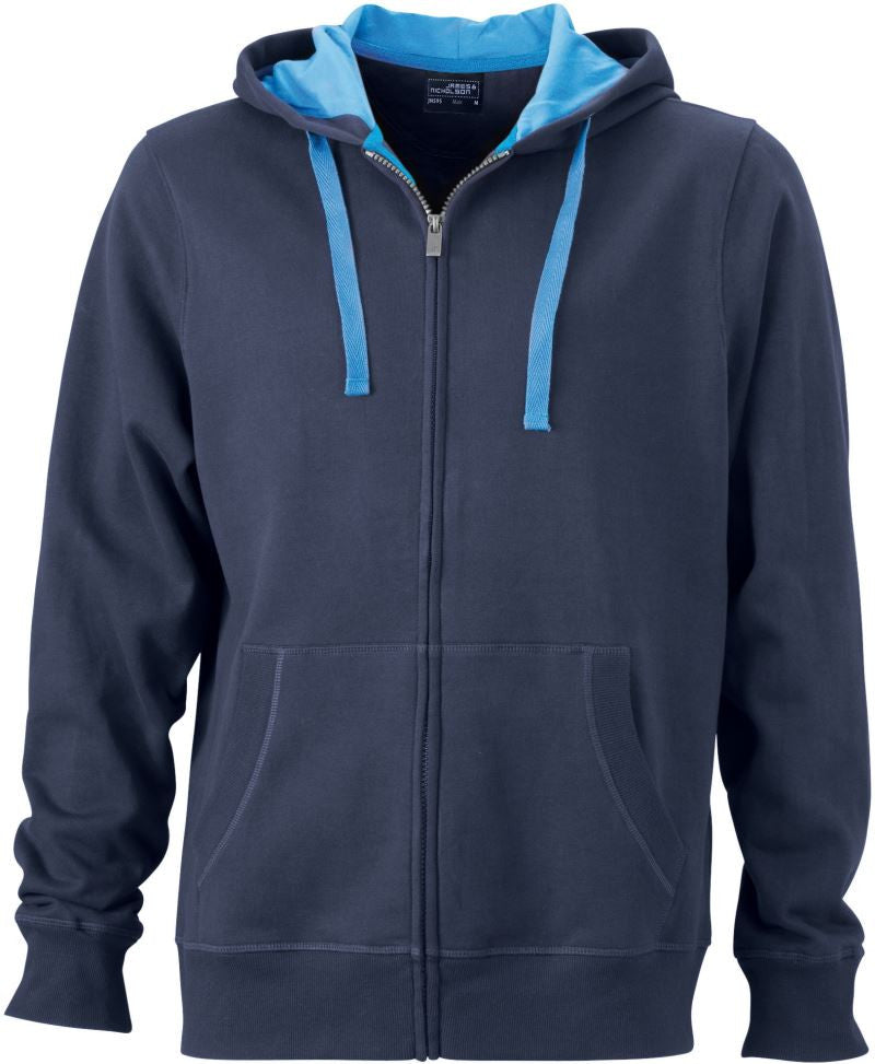 James et Nicholson | JN 595 Heavy Veste à capuche pour homme