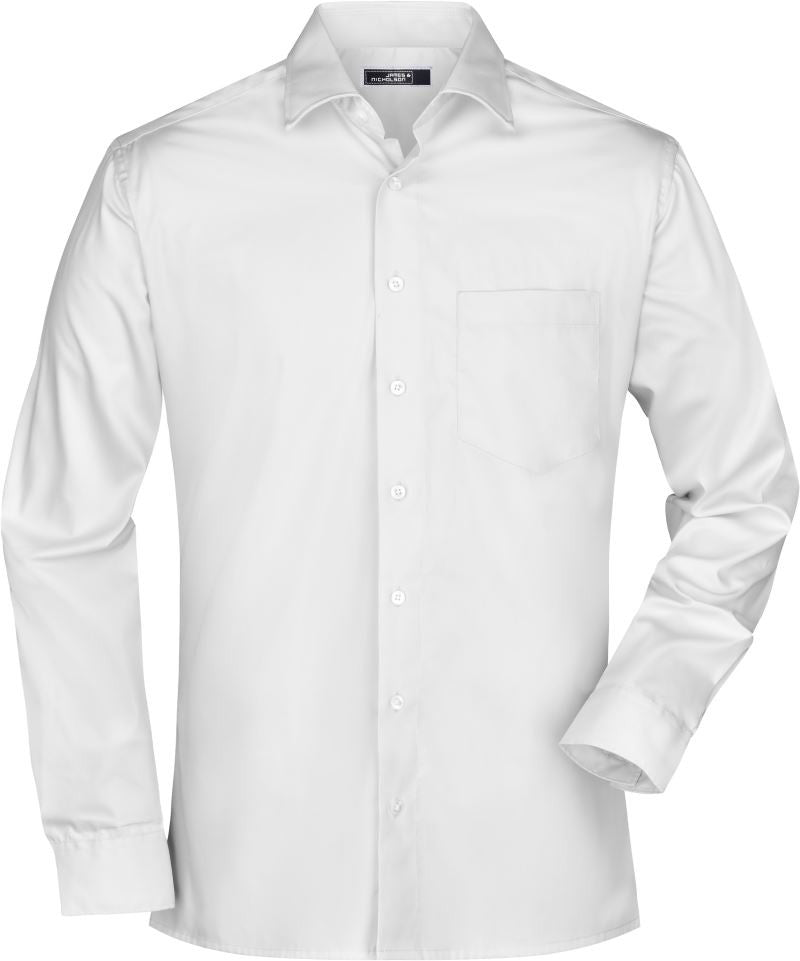 James & Nicholson | JN 606 Men's Business Twill Shirt long-sleeve