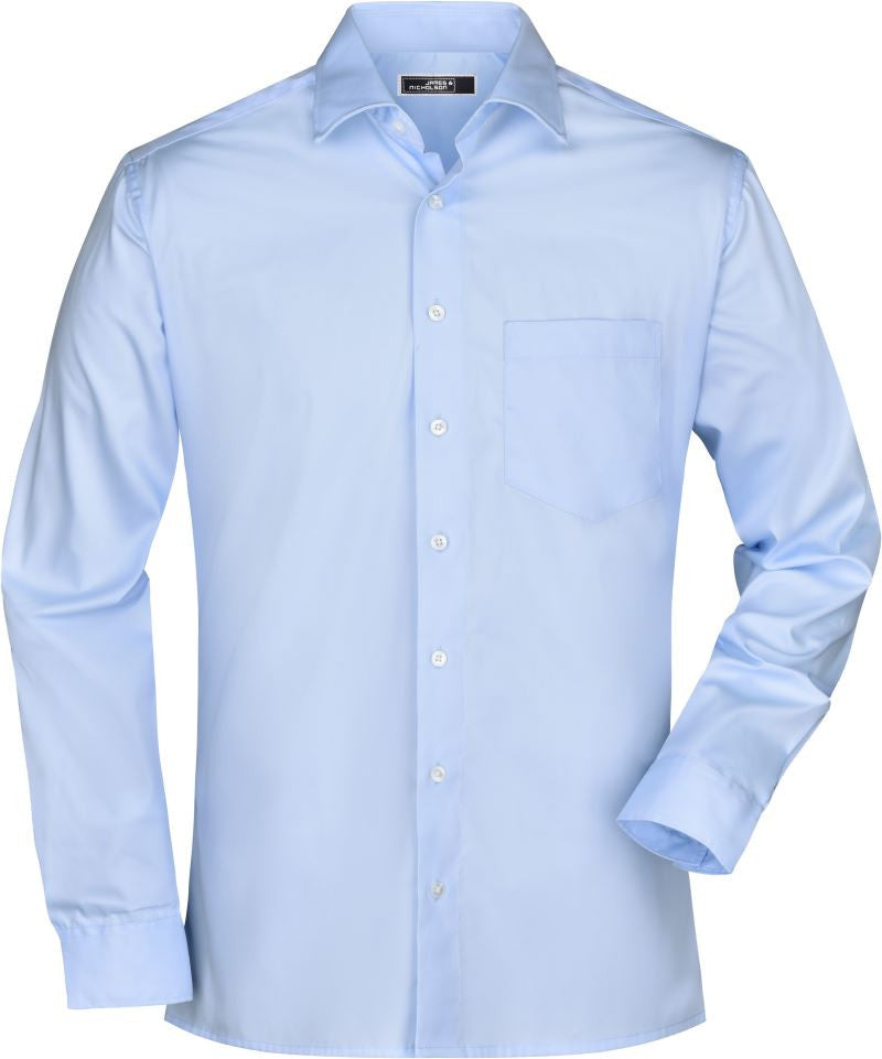 James & Nicholson | JN 606 Men's Business Twill Shirt long-sleeve