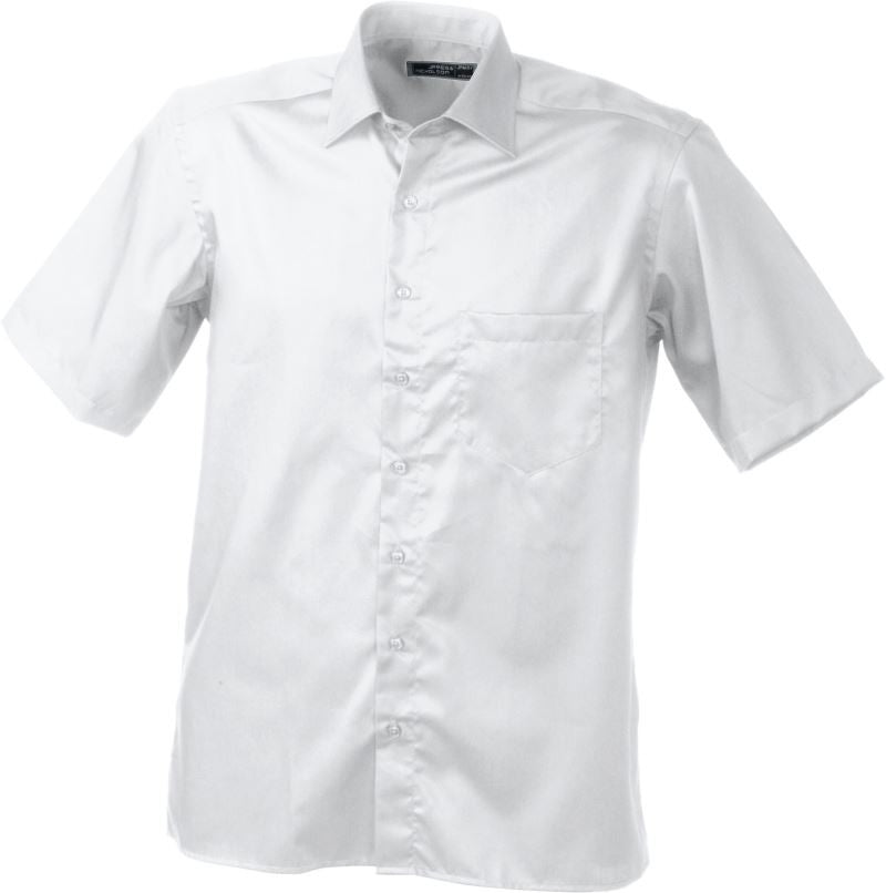 James & Nicholson | JN 607 Men's Business Twill Shirt short-sleeve