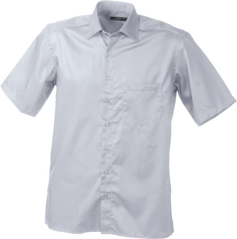 James & Nicholson | JN 607 Men's Business Twill Shirt short-sleeve