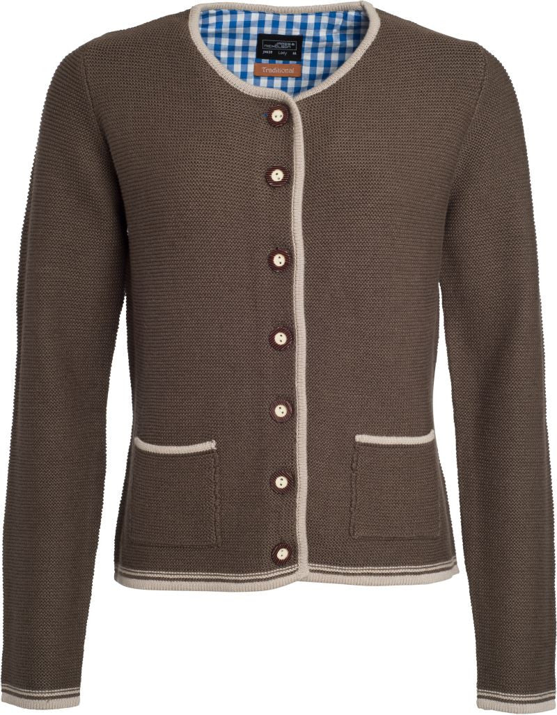 James & Nicholson | JN 639 Ladies' Knitted Jacket in Traditional Costume Look