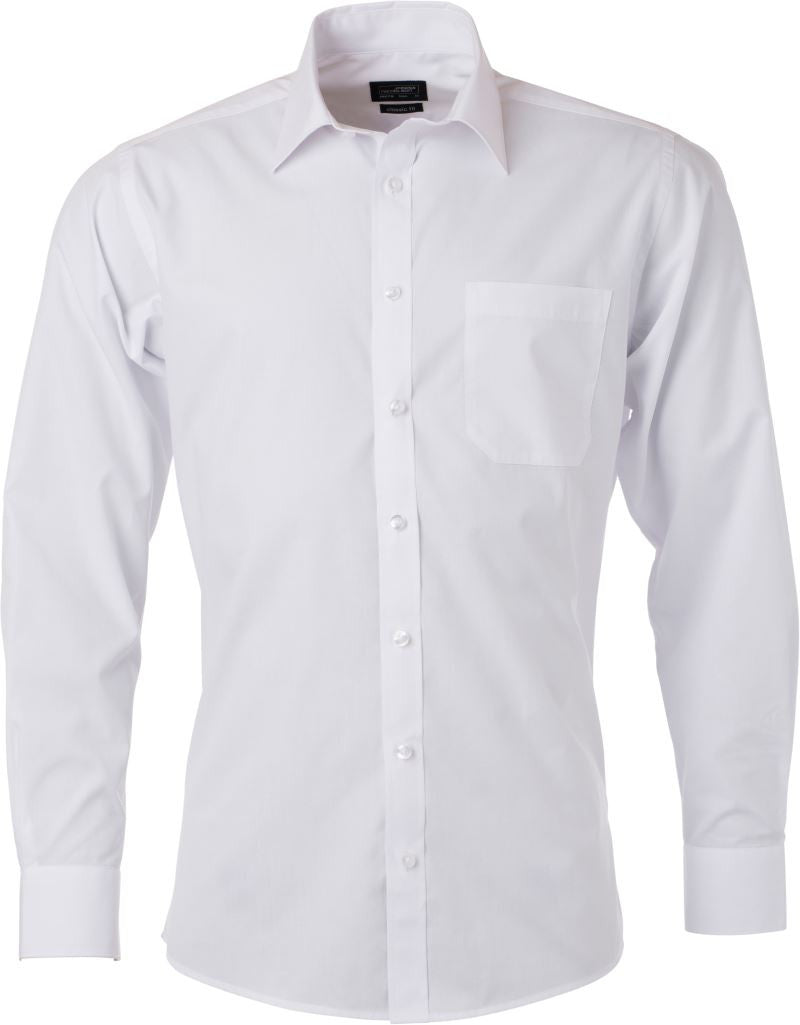 James & Nicholson | JN 678 Men's Poplin Shirt long-sleeve