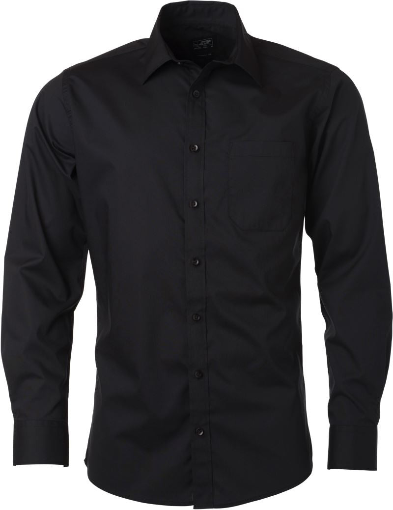 James & Nicholson | JN 678 Men's Poplin Shirt long-sleeve