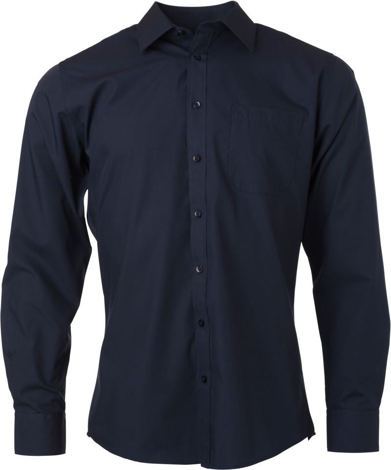 James & Nicholson | JN 678 Men's Poplin Shirt long-sleeve