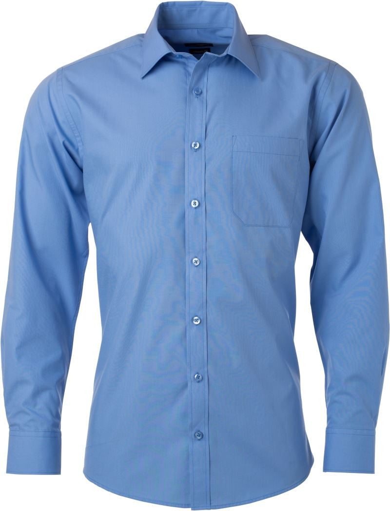 James & Nicholson | JN 678 Men's Poplin Shirt long-sleeve