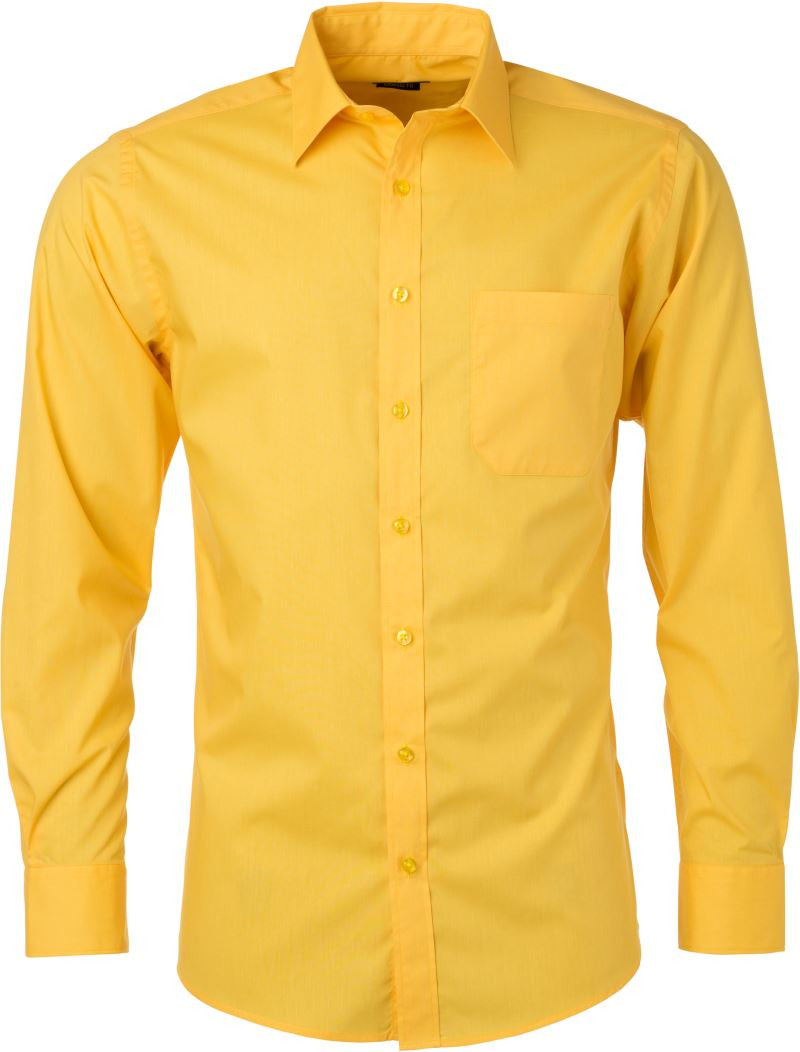 James & Nicholson | JN 678 Men's Poplin Shirt long-sleeve