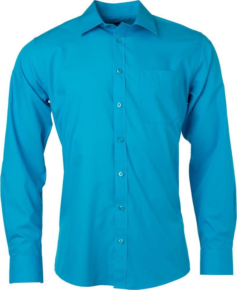 James & Nicholson | JN 678 Men's Poplin Shirt long-sleeve