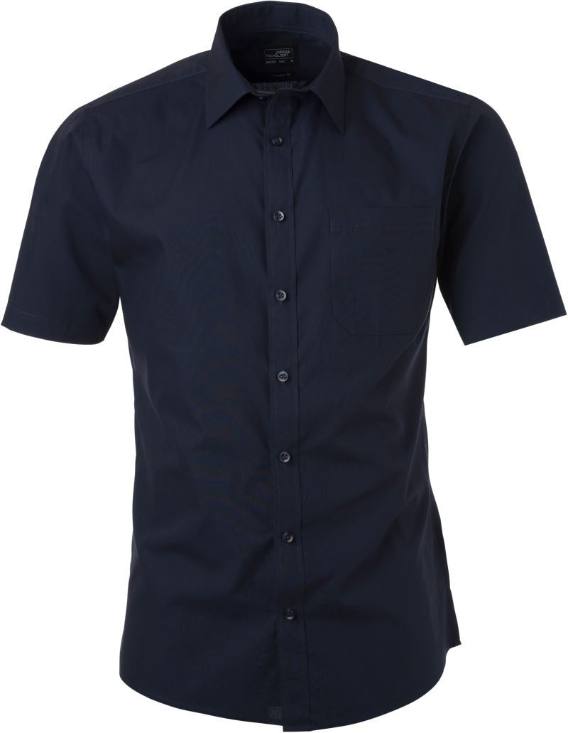 James & Nicholson | JN 680 Men's Poplin Shirt short-sleeve