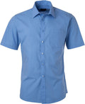 James & Nicholson | JN 680 Men's Poplin Shirt short-sleeve