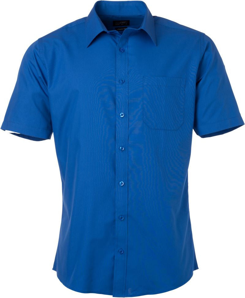 James & Nicholson | JN 680 Men's Poplin Shirt short-sleeve