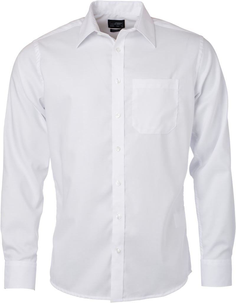 James & Nicholson | JN 682 Men's Micro-Twill Shirt long-sleeve