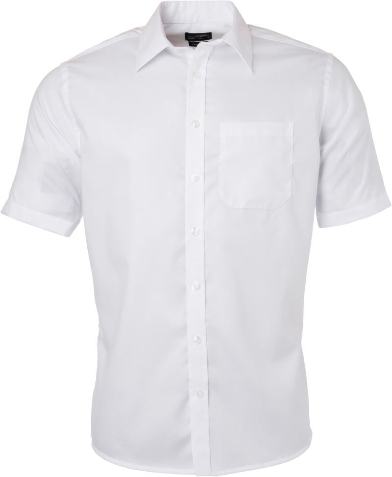 James & Nicholson | JN 684 Men's Micro-Twill Shirt short-sleeve