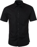 James & Nicholson | JN 684 Men's Micro-Twill Shirt short-sleeve