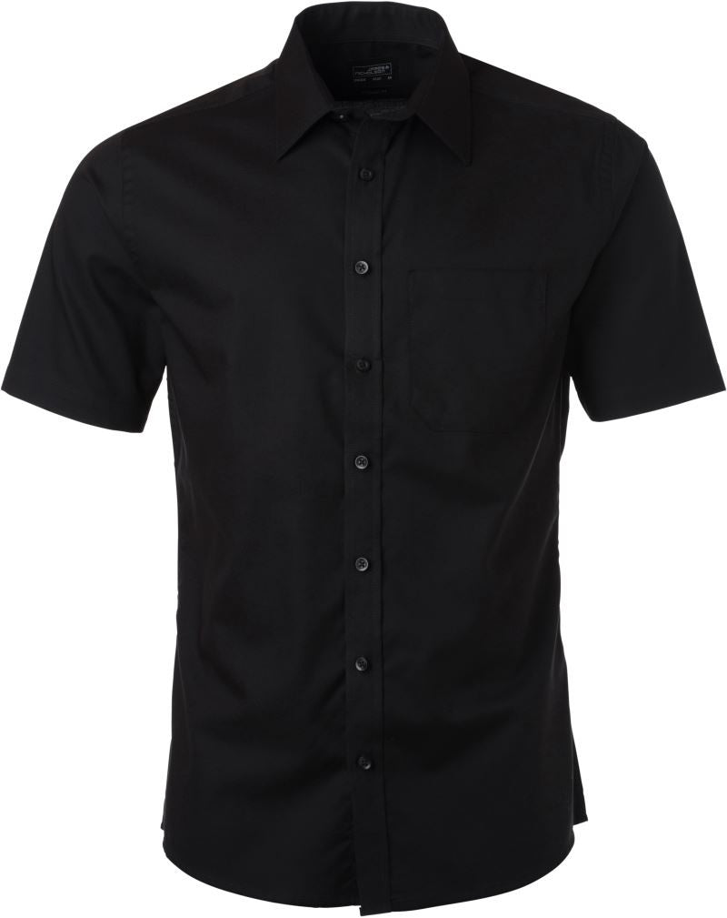 James & Nicholson | JN 684 Men's Micro-Twill Shirt short-sleeve