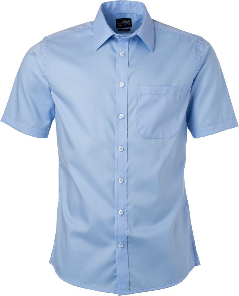 James & Nicholson | JN 684 Men's Micro-Twill Shirt short-sleeve