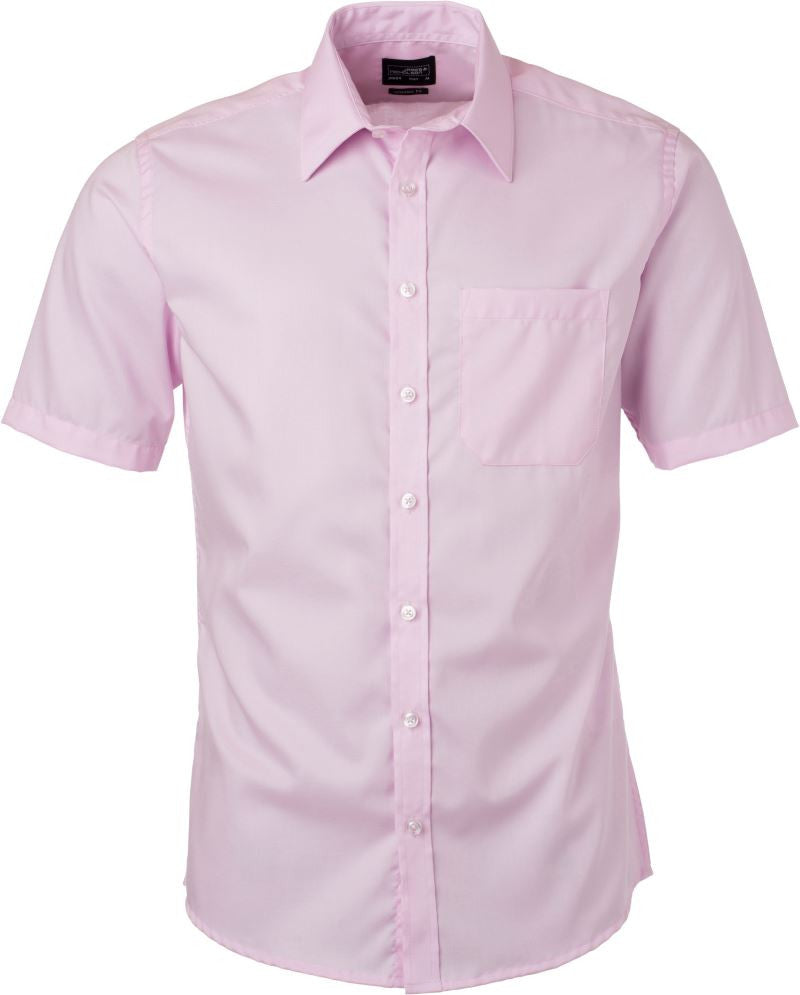 James et Nicholson | JN 684 Micro-Twill Shirt manches courtes