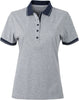 James et Nicholson | JN 705 Polo en jersey chiné pour femme