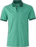 James & Nicholson | JN 706 Men's Jersey Melange Polo