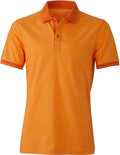 James & Nicholson | JN 706 Men's Jersey Melange Polo