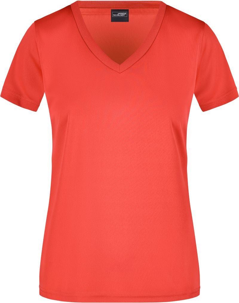 James & Nicholson | JN 735 Ladies' V-Neck Sport T-Shirt