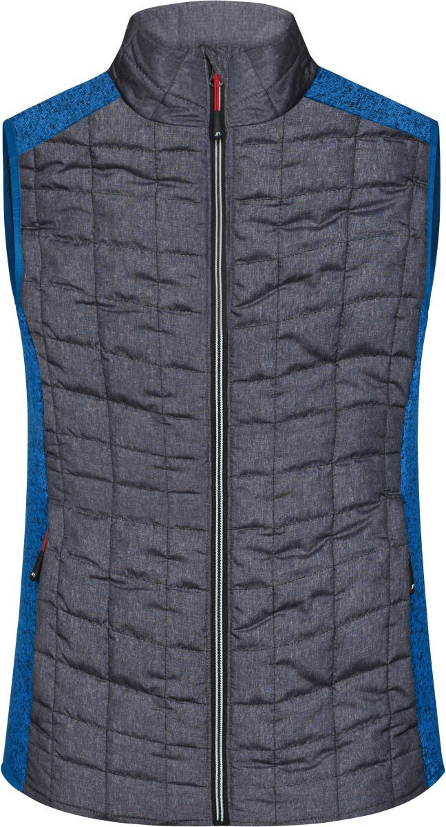 James et Nicholson | JN 739 Gilet en tricot hybride pour femme