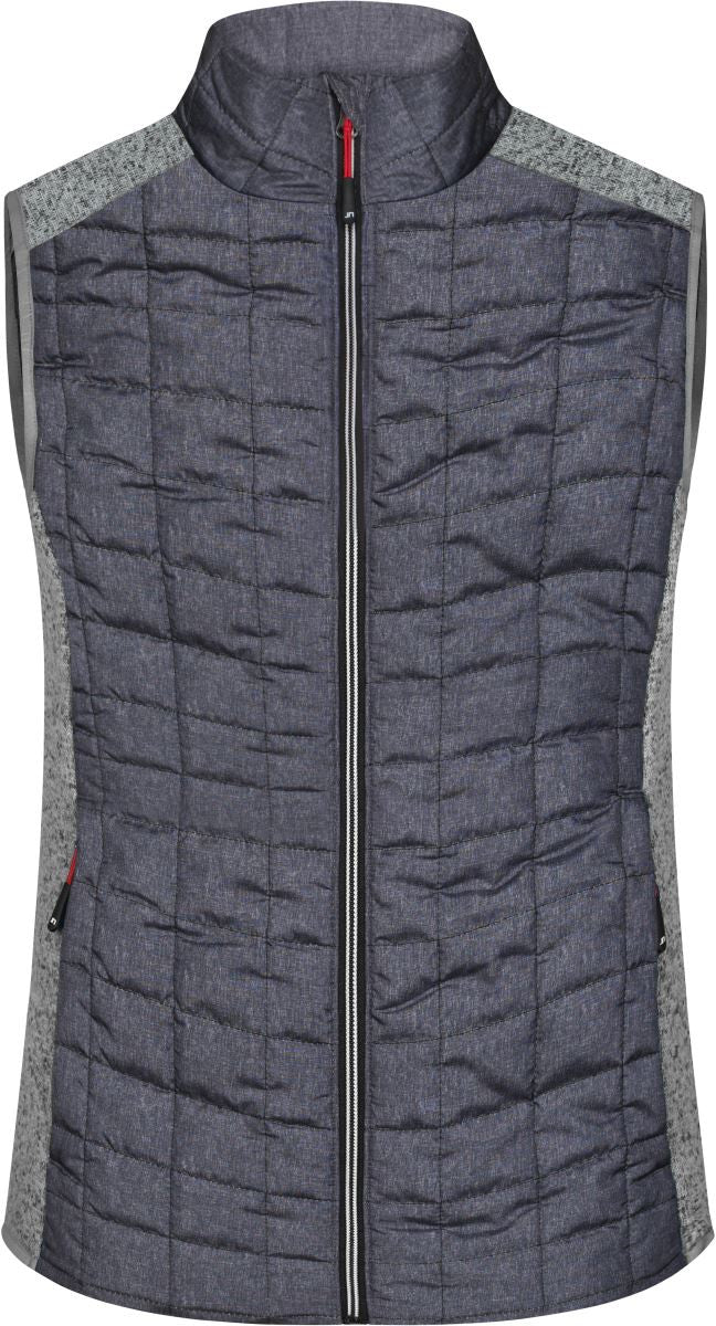 James & Nicholson | JN 739 Ladies' Hybrid Knitted Vest