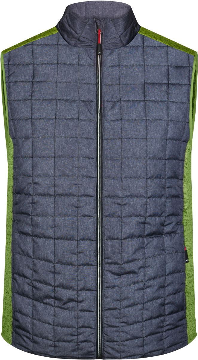 James & Nicholson | JN 740 Men's Hybrid Knitted Vest