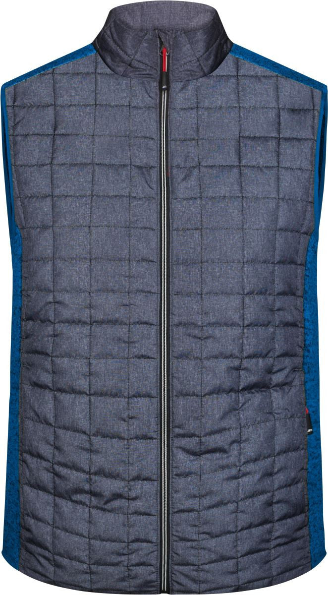 James & Nicholson | JN 740 Men's Hybrid Knitted Vest