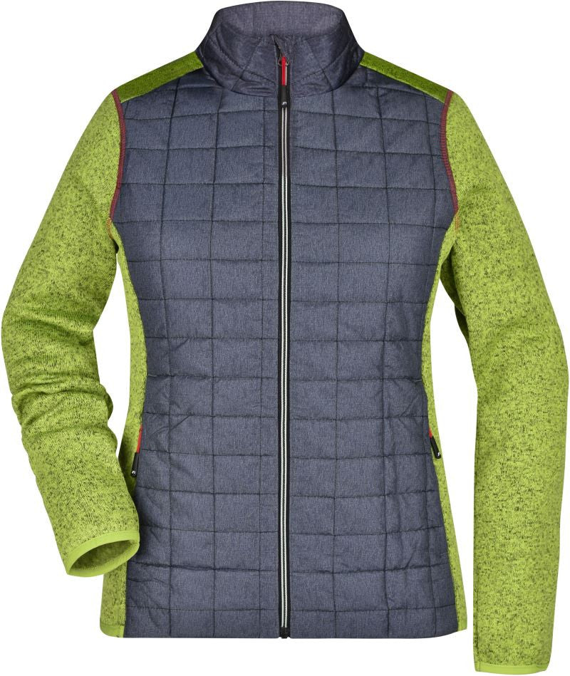 James & Nicholson | JN 741 Ladies' Knitted Hybrid Jacket