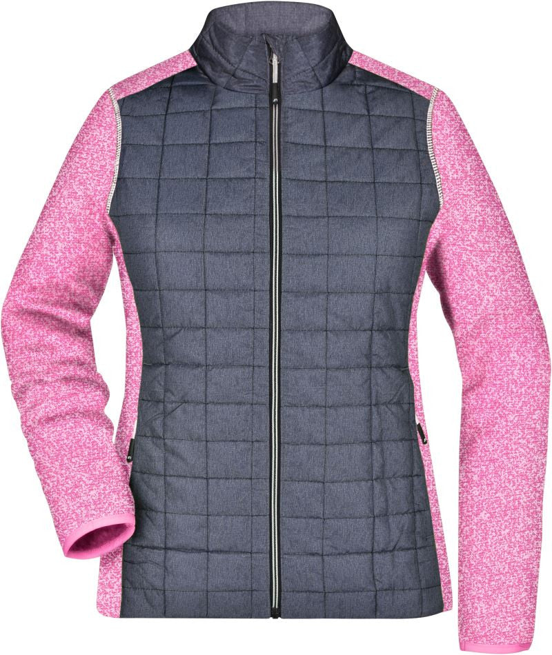 James & Nicholson | JN 741 Ladies' Knitted Hybrid Jacket