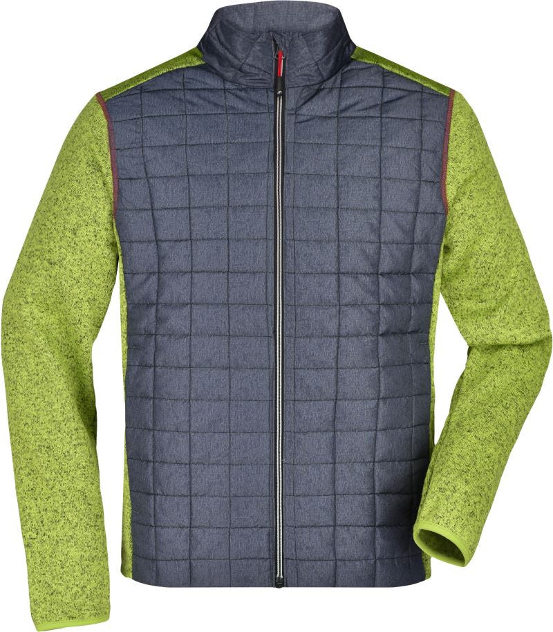 James & Nicholson | JN 742 Men's Knitted Hybrid Jacket