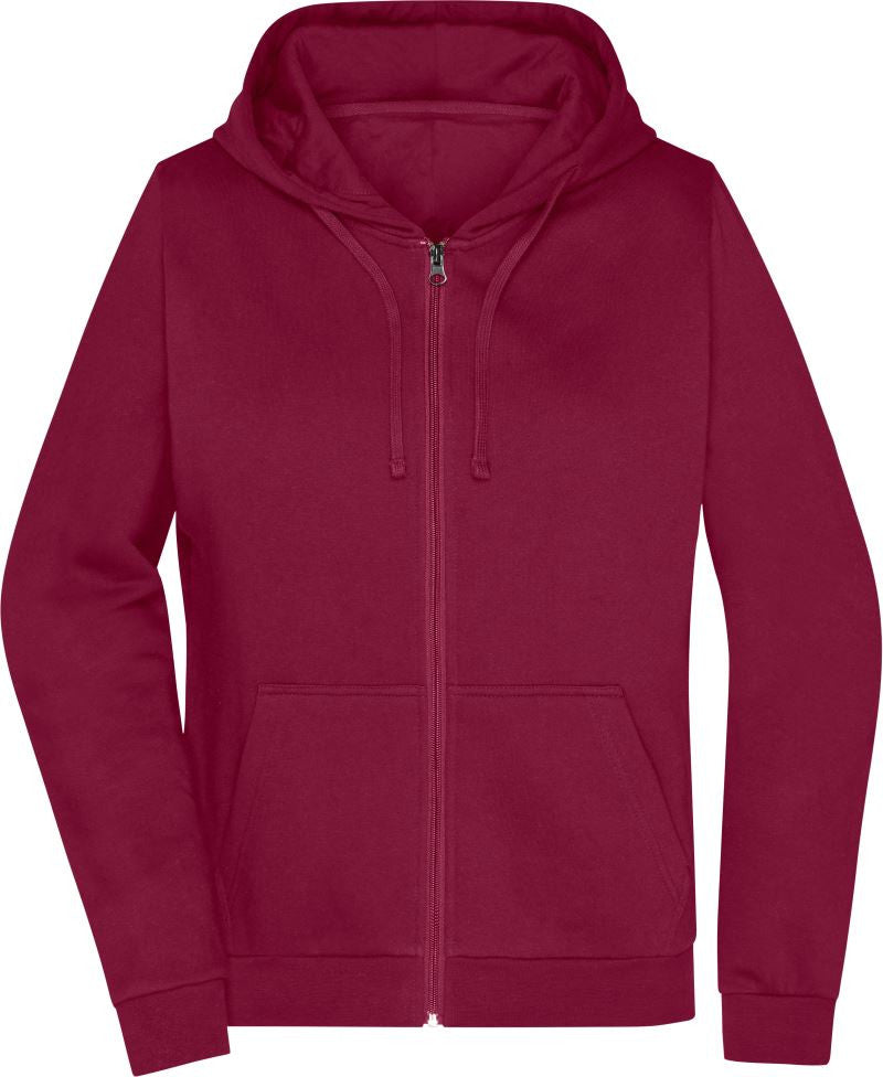 James & Nicholson | JN 755 Ladies' Hooded Sweat Jacket