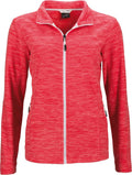 James & Nicholson | JN 769 Ladies' Melange Fleece Jacket