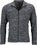 James & Nicholson | JN 770 Men's Melange Fleece Jacket