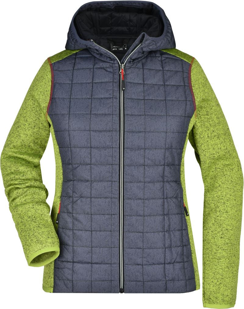 James & Nicholson | JN 771 Ladies' Knitted Hybrid Jacket