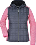 James & Nicholson | JN 771 Ladies' Knitted Hybrid Jacket