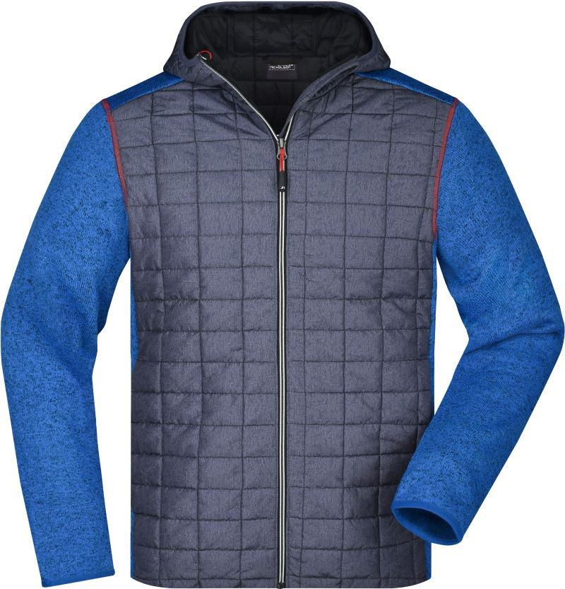 James & Nicholson | JN 772 Men's Knitted Hybrid Jacket