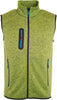 James et Nicholson | JN 774 Gilet polaire tricoté pour homme avec col montant