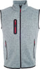 James et Nicholson | JN 774 Gilet polaire tricoté pour homme avec col montant
